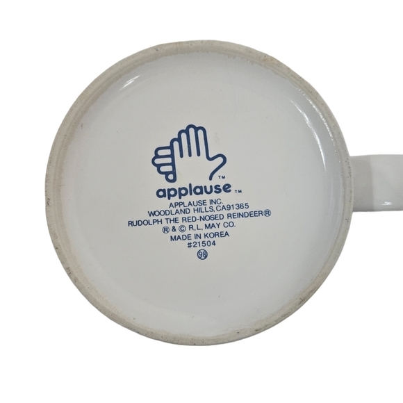 Vintage Applause Rudolf the Red Nose Reindeer‎ 50th Anniversary Coffee Mug - Picture 6 of 9